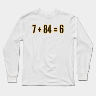 Pittsburgh Math! Long Sleeve T-Shirt